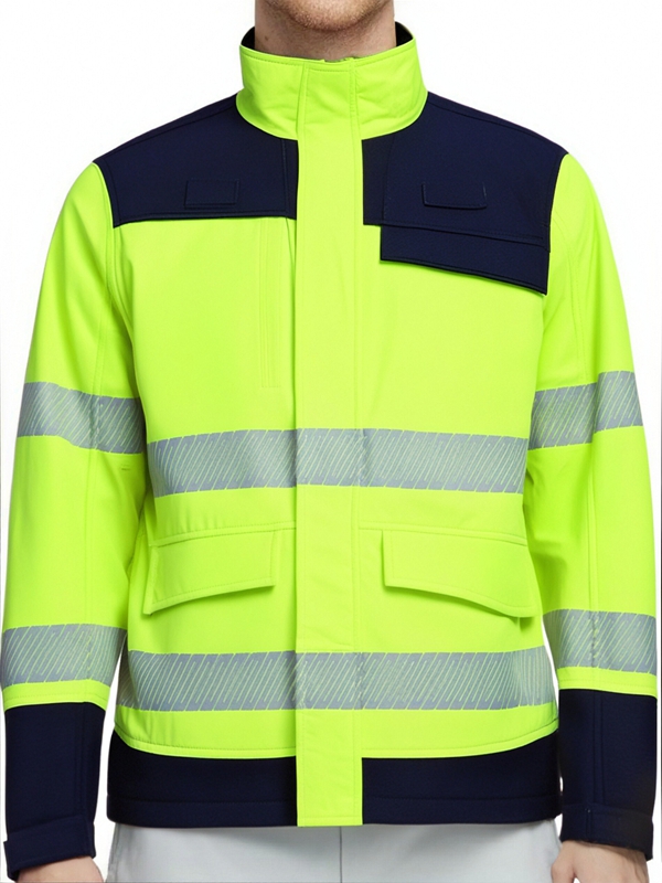 OHSF21031-JAK MEN'S HIGH VISIBILITY PROTECTION JACKET