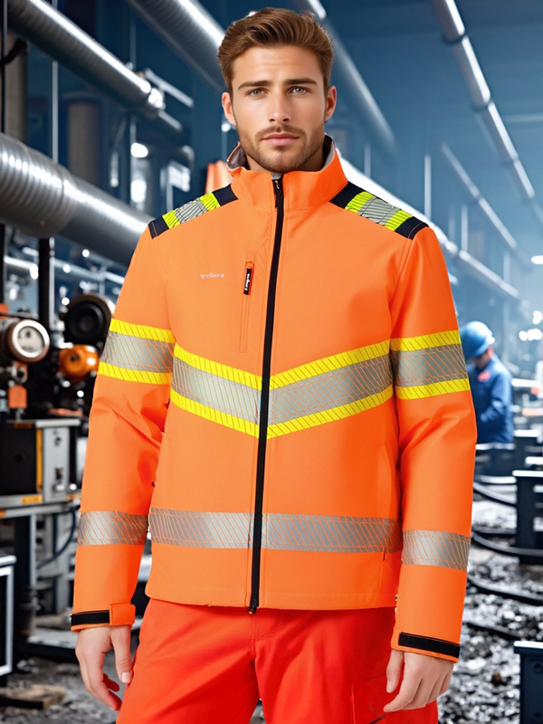 SM250016-JAK Men's High Visibility Protection Jacket