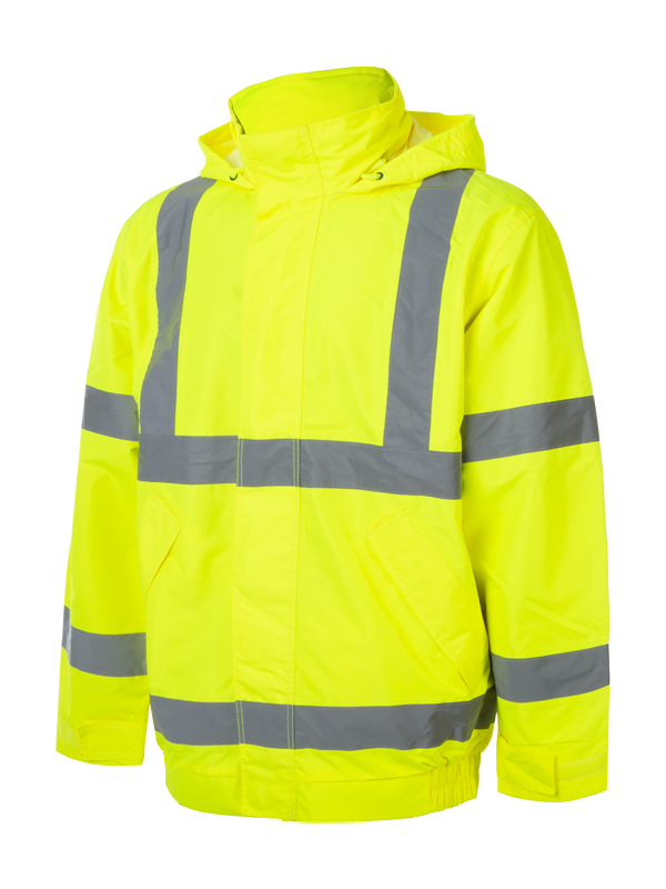 CHT21100-JAK MEN'S HIGH VISIBILITY PROTECTION JACKET
