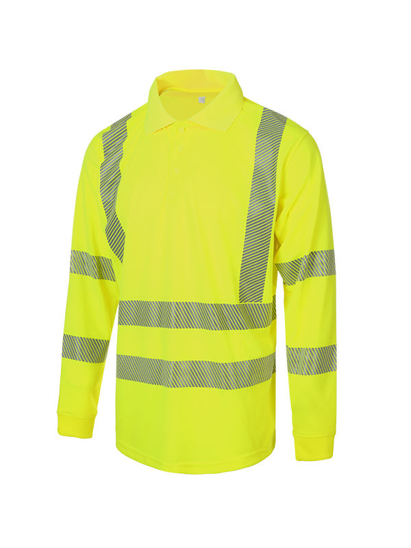 CHK21077-PO MEN’S HIGH VISIBILITY POLO SHIRT