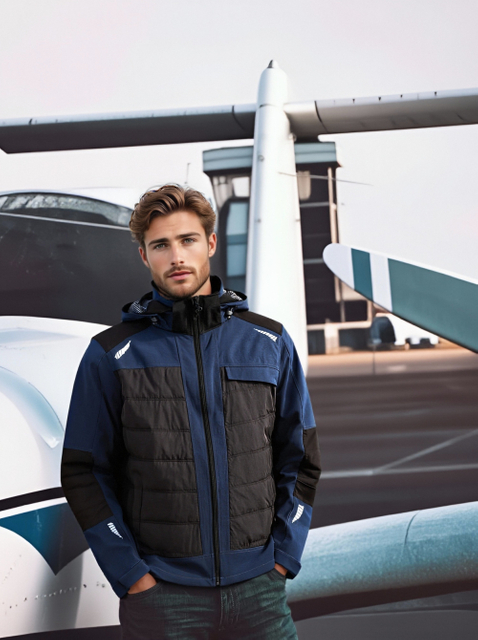 OWT21033-JAK MEN'S LEISURE SOFTSHELL