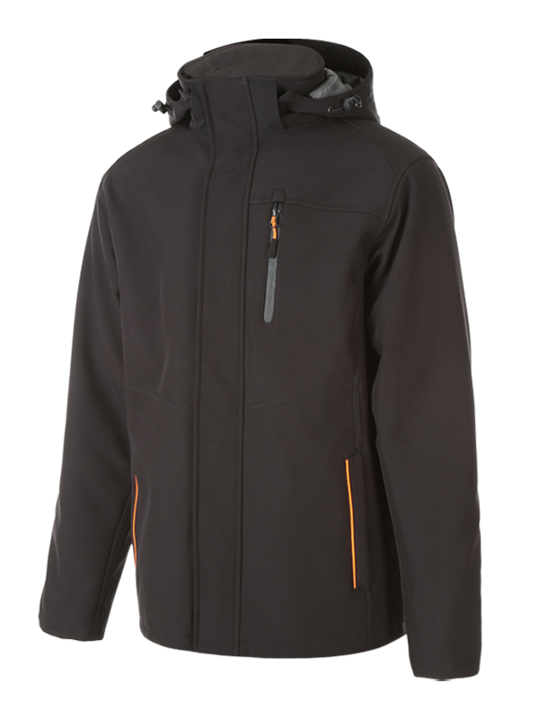 CWSF21096-JAK-B MEN'S LEISURE SOFTSHELL