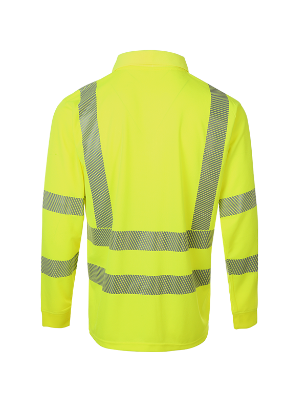 CHK21077-PO MEN’S HIGH VISIBILITY POLO SHIRT