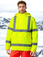 CHT21100-JAK MEN'S HIGH VISIBILITY PROTECTION JACKET