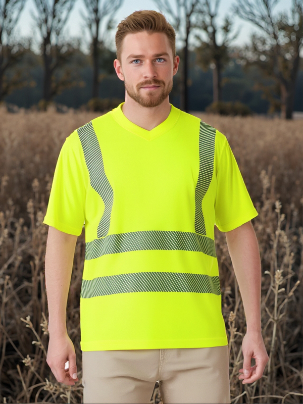 CHK21078-PO MEN’S HIGH VISIBILITY SWEATER