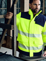 OHSF21031-JAK MEN'S HIGH VISIBILITY PROTECTION JACKET