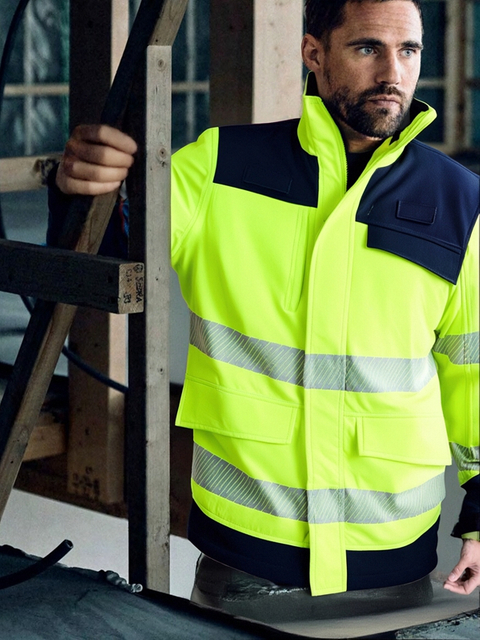OHSF21031-JAK MEN'S HIGH VISIBILITY PROTECTION JACKET