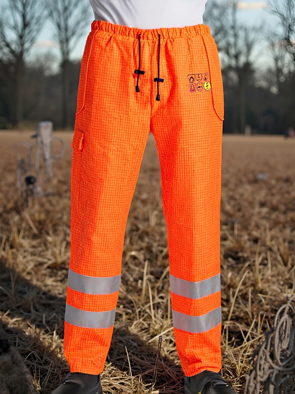CHT21053-PAT MEN'S HIGH VISIBILITY FLAME RETARDANT PANTS