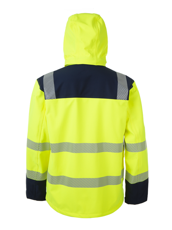 OHT21058-PAK MEN'S HIGH VISIBILITY FLAME RETARDANT PARKA